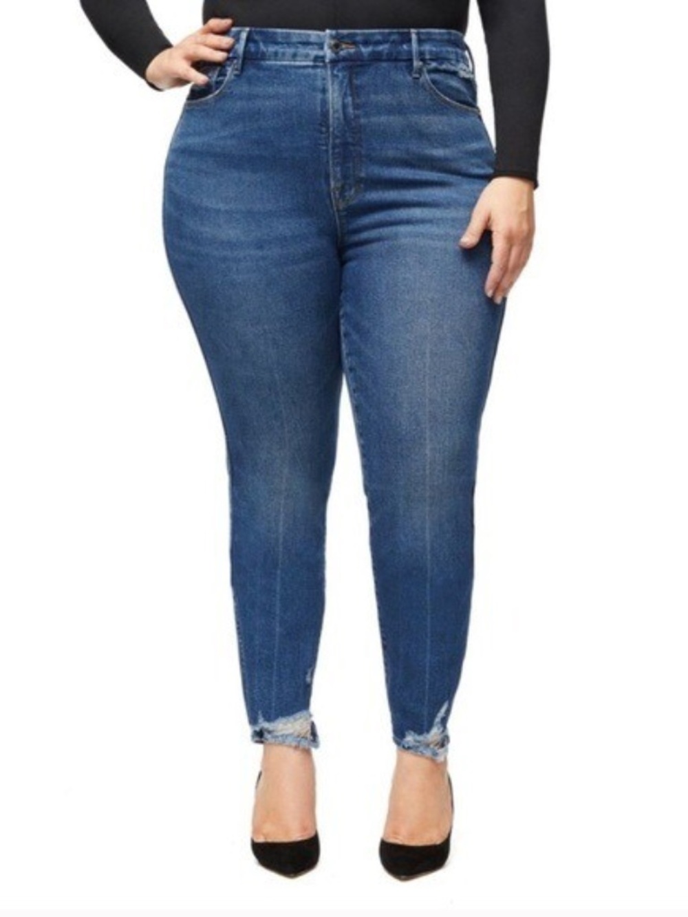 Good American Good Curve Jeans - size 24 - NEW 🌟